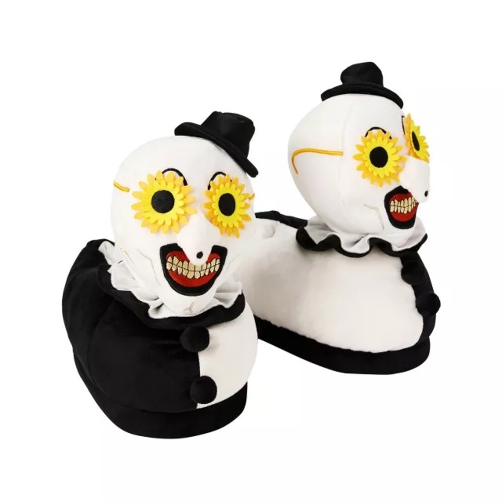 Spirit Halloween Art The Clown Slippers - Terrifier L/XL